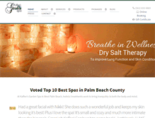 Tablet Screenshot of kaffeesgardenspa.com